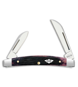 Case Cutlery Congress Knife 3.1" Purple Bone Barnboard Jig (6268 SS) CA09704