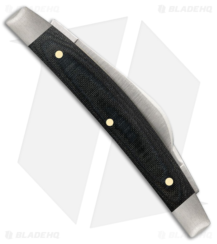 Case Knives Small Congress Knife Smooth Black Micarta Satin