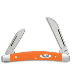 Case Knives Small Congress Knife 3.1" Smooth Orange Delrin (4268 SS) 80516