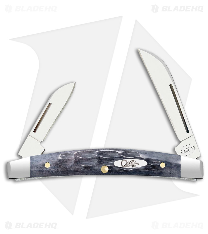 Case Knives Small Congress Knife Pocket Worn Gray Jig Bone