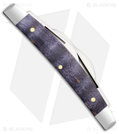 Case Knives Small Congress Knife 3.1" Purple Curly Maple Wood (7468 SS) 80548