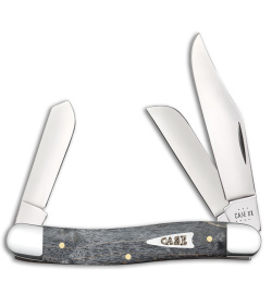 Case Knives Medium Stockman Knife 3.8" Gray Birdseye Maple Wood (7347 SS) 11017