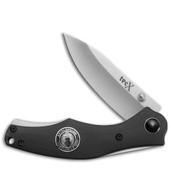 Case Knives TecX Assisted Knife Black G-10/Steel (2.9" Stonewash)