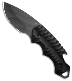 Case Knives TecX Fixed Blade Fixed Blade Knife Black G-10 (2.5" Gray)