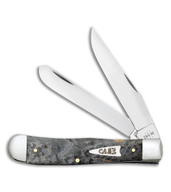 Case Knives Trapper Knife 4.1" Gray Birdseye Maple (6254 SS) 11010