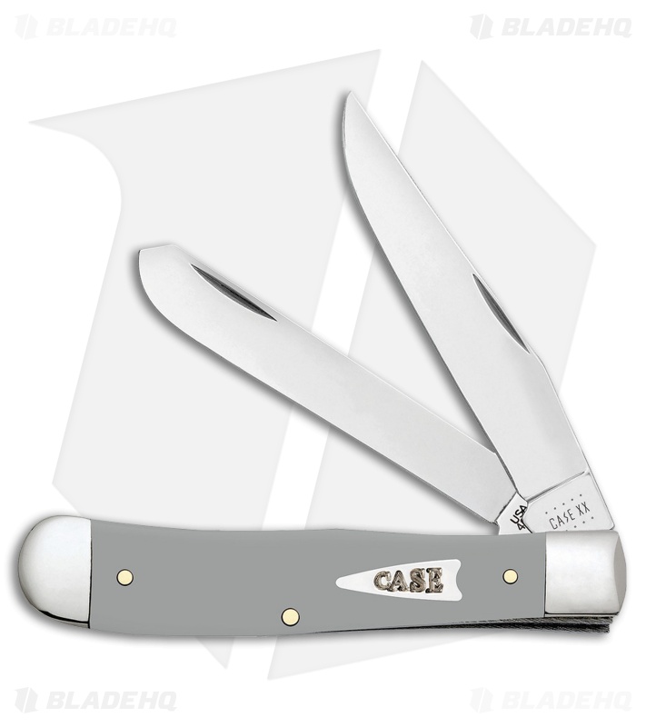 Case Cutlery Trapper Knife 4.125" Gray Synthetic (4254 SS)
