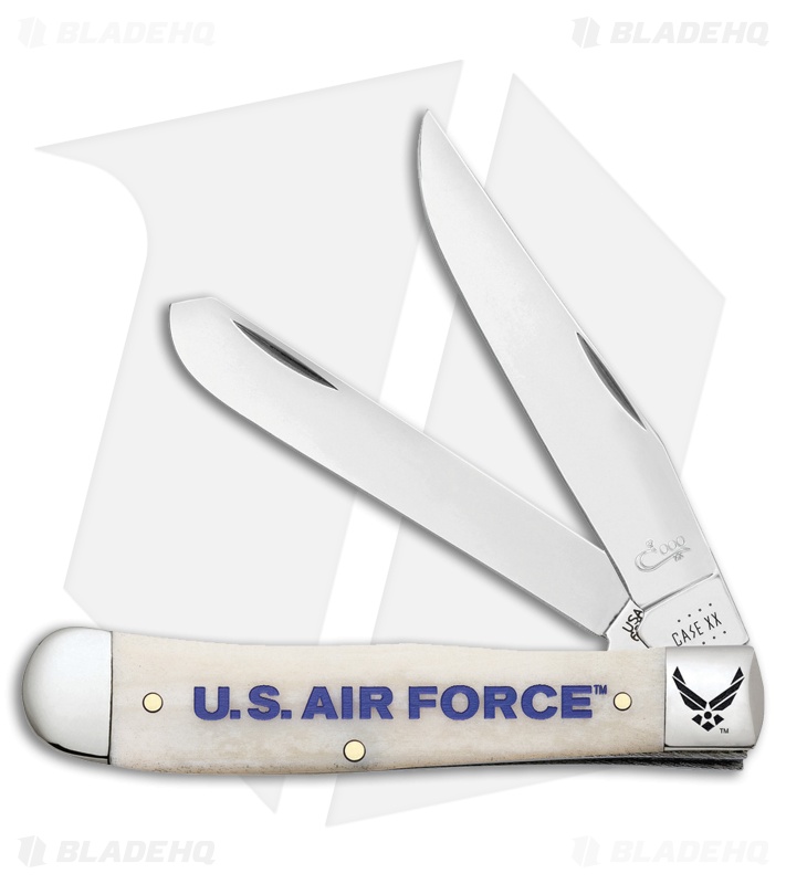 Case Cutlery Trapper Knife 3.4" White Polymer (6254 SS) 32404