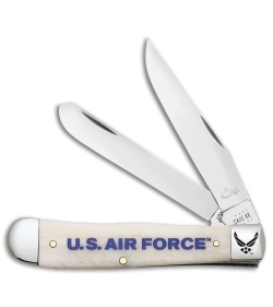 Case Cutlery Trapper Knife 3.4" White  Polymer  (6254 SS)  32404