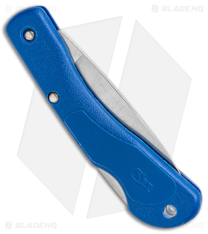 Case Ford Blackhorn Lockback Knife | Blue Bone - Blade HQ