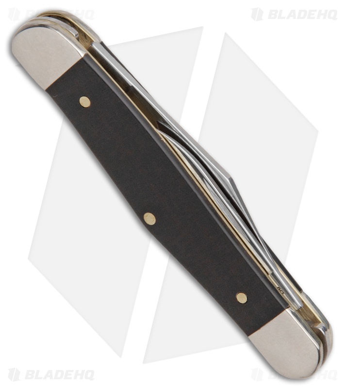 Case Half Whittler Slip Joint Knife 3.25" Black Synthetic (2208 SS) 31273 