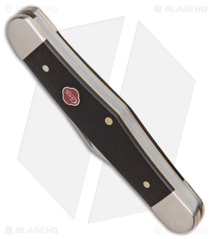 Case Half Whittler Slip Joint Knife 3.25" Black Synthetic (2208 SS) 31273 
