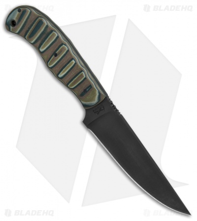 Case Winkler Skinner Fixed Blade Knife Multi Camo G-10 (5.1" Black) 43171