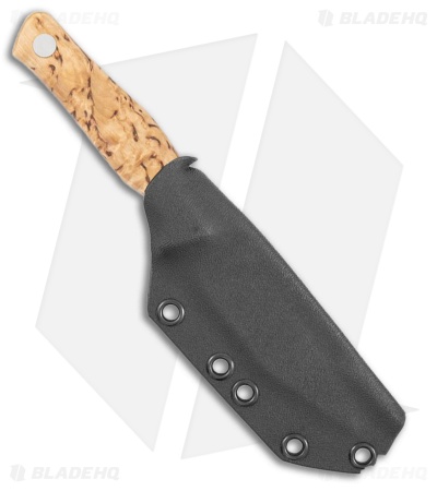 Casstrom Field Dresser Fixed Blade Knife Curly Birch (3.5" 14C28N) CI13518