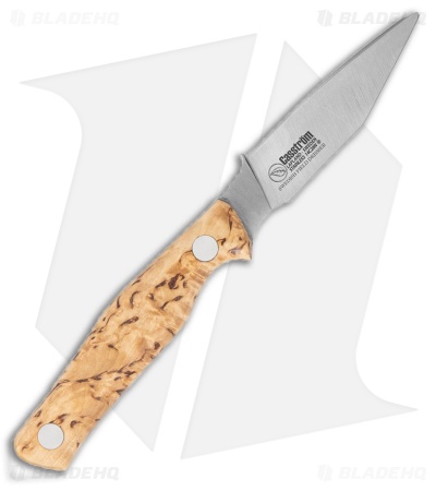 Casstrom Field Dresser Fixed Blade Knife Curly Birch (3.5" 14C28N) CI13518