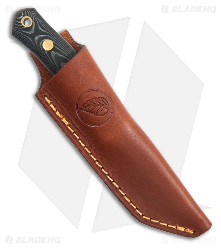 Casstrom No.8 Swedish Forest Knife Green Micarta Satin