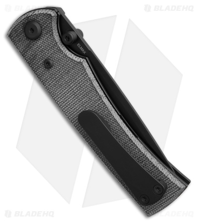 Chaves Knives Liberation 229 Tanto Black Micarta (3.625" Black PVD)