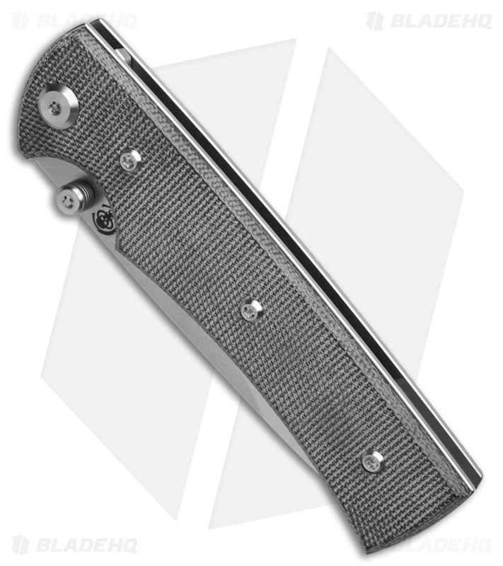 Chaves Knives Liberation 229 Drop Point Black Micarta (3.625" Belt Satin)