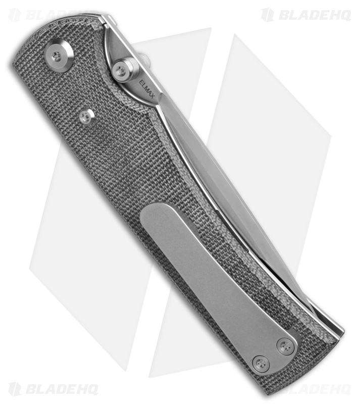 Chaves Knives Liberation 229 Tanto Black Micarta (3.625" Belt Satin)