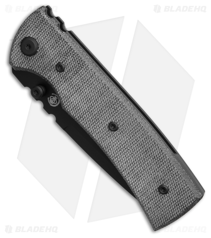 Chaves Knives NTAK Tanto Black Micarta (3.625" Black PVD)