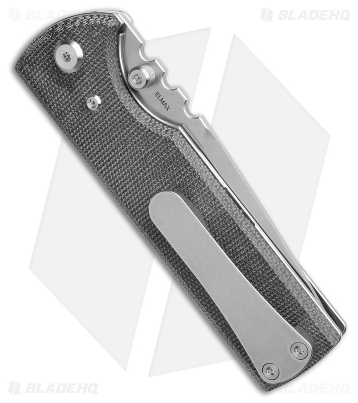 Chaves Knives NTAK Tanto Black Micarta (3.625" Belt Satin)