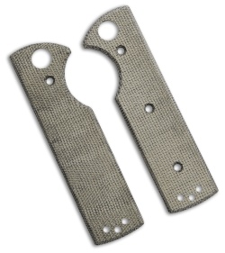 Chaves Knives Blue Label CHUB Flipper Scales - Green Micarta