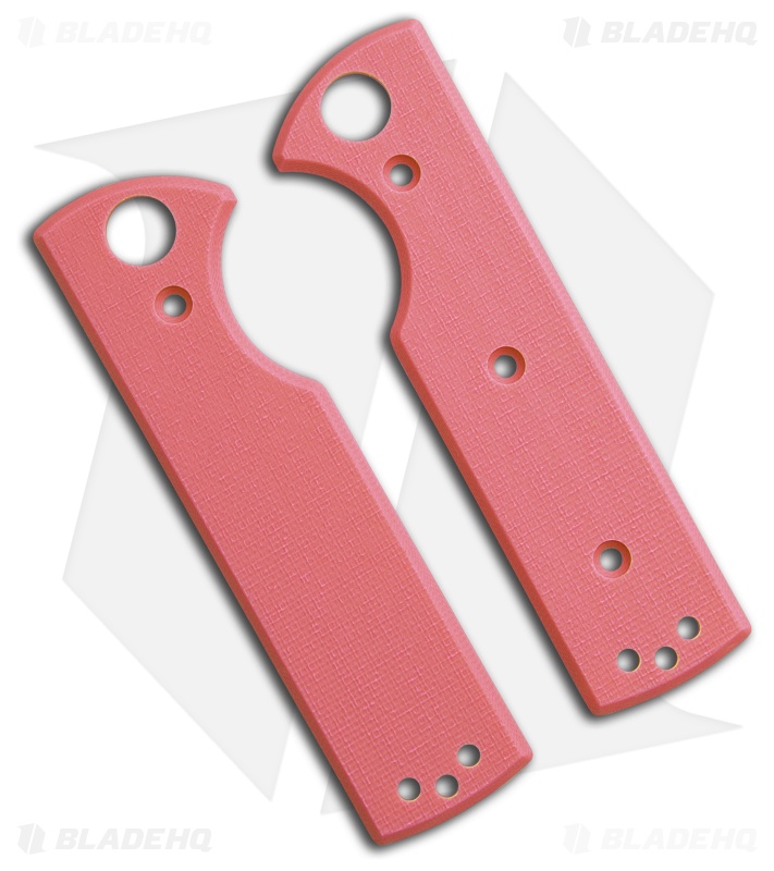 Chaves Knives Blue Label CHUB Flipper Scales - Pink G-10