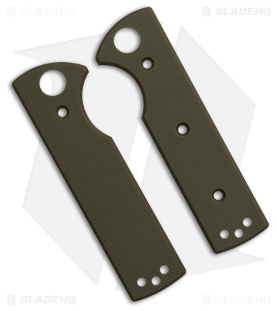 Chaves Knives Blue Label T.A.K. Scales - OD Green G-10