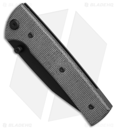 Chaves Knives Scapegoat 229 Spearpoint Black Micarta (4.00"Black)