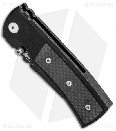 Chaves Ultramar Redencion Street Knife Blackout Carbon Fiber (3.25" Black SW)
