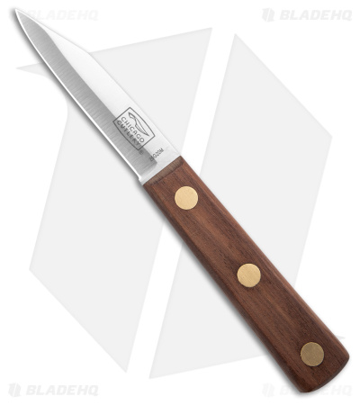 Chicago Cutlery Fixed Blade Paring Knife Walnut Wood (3.1" Satin)