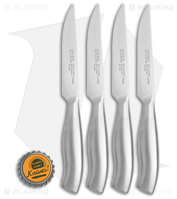 Chicago Cutlery Insignia Steel Steak Knives (4 Pieces) Blade HQ