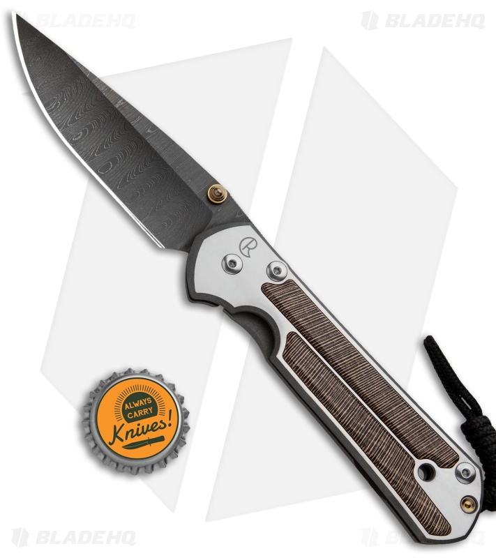 Chris Reeve Large Sebenza 21 Knife w/ Striped Platan (3.6