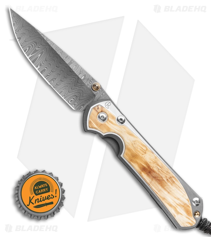 Chris Reeve Large Sebenza 31 Inlay Box Elder (3.6