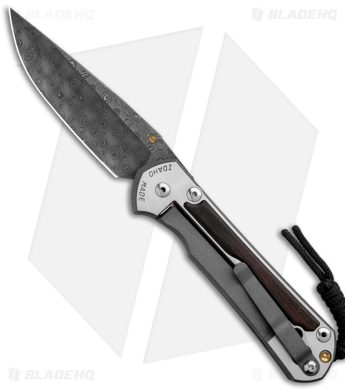 Chris Reeve Large Sebenza 31 Macassar Ebony Left - Blade HQ