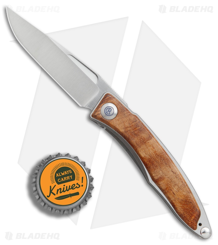Chris Reeve Mnandi Mesquite Burl Folding Knife (2.75