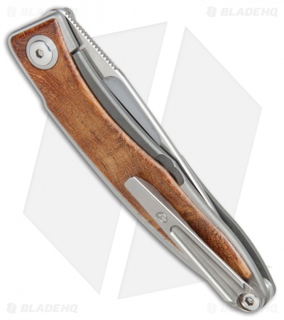 Chris Reeve Mnandi Mesquite Burl Folding Knife  (2.75" Satin Plain) 2006