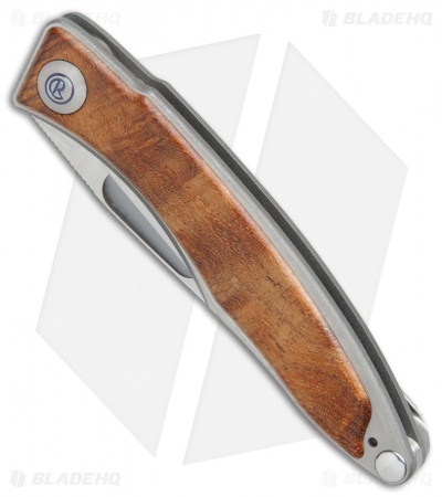Chris Reeve Mnandi Mesquite Burl Folding Knife  (2.75" Satin Plain) 2006