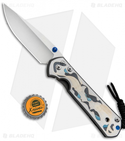 Chris Reeve Large Sebenza 21 Knife CGG Koi Pond (3.625" Stonewash)