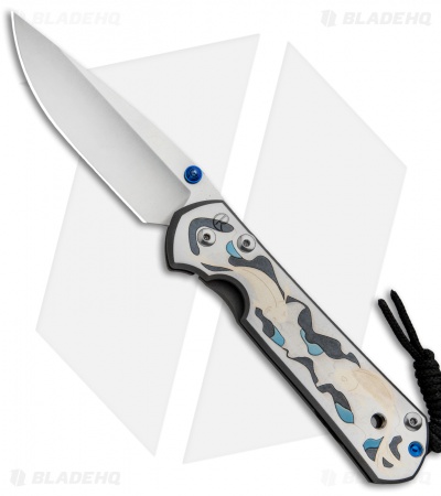 Chris Reeve Large Sebenza 21 Knife CGG Koi Pond (3.625" Stonewash)