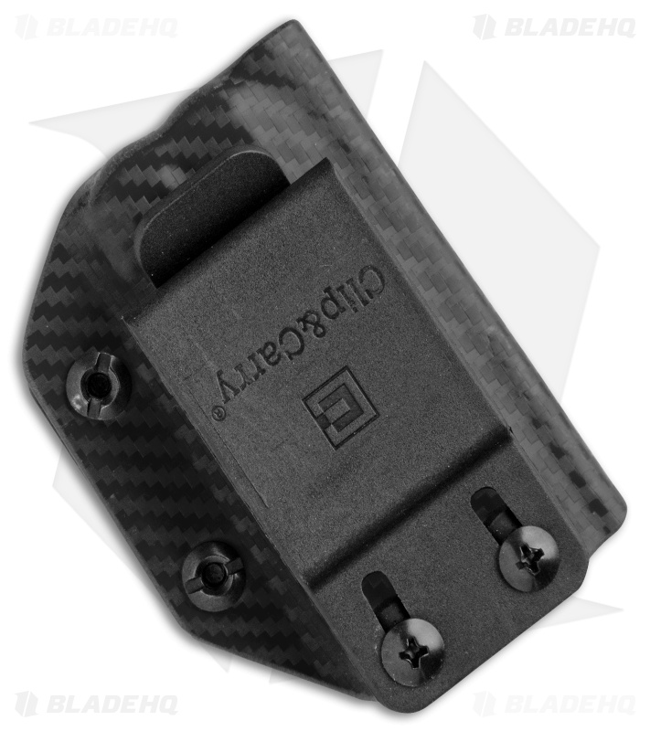 Clip & Carry Leatherman Surge Sheath - Black CF Print Kydex