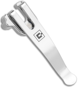 Clip & Carry SwissQlip Chrome Deep Carry Pocket Clip