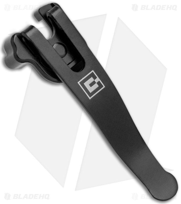 Clip & Carry SwissQlip Matte Black Deep Carry Pocket Clip