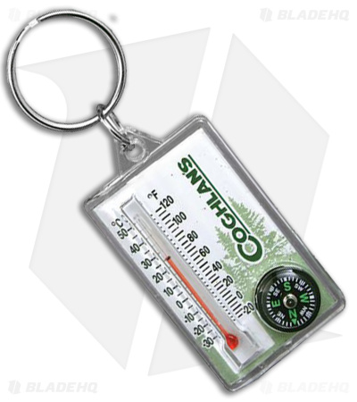 Coghlan's Zipper Pull Thermometer/Compass - Blade HQ