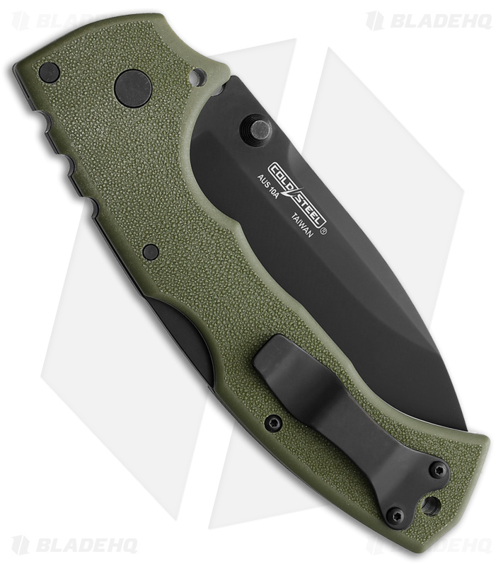 Cold Steel 4-Max Scout Tri-Ad OD Green (Black) - Blade HQ