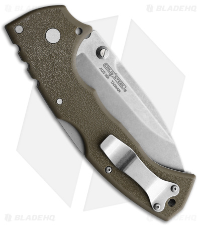 Cold Steel 4-Max Scout Tri-Ad Lock Knife Dark Earth Griv-Ex (4" SW) 62RQDESW