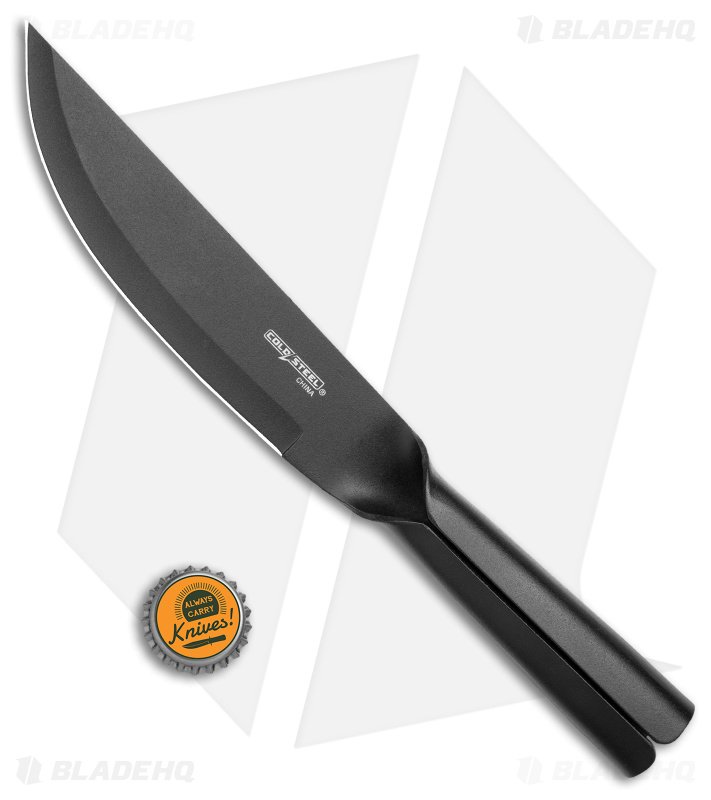 Cold Steel Bushman Fixed Blade Knife Carbon Steel (7" Black)