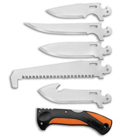 Cold Steel Click N Cut 5-Piece Hunting Field Kit - Orange