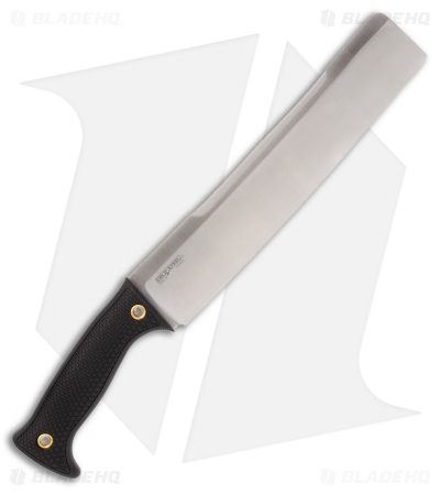 Cold Steel Jimmi Slash Chopper Fixed Blade Knife Black Polymer (10" Satin)