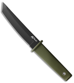 Cold Steel Kobun Tanto Fixed Blade Knife OD Green (5.5" Black)