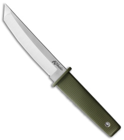 Cold Steel Kobun Tanto Fixed Blade Knife OD Green (5.5" Satin)